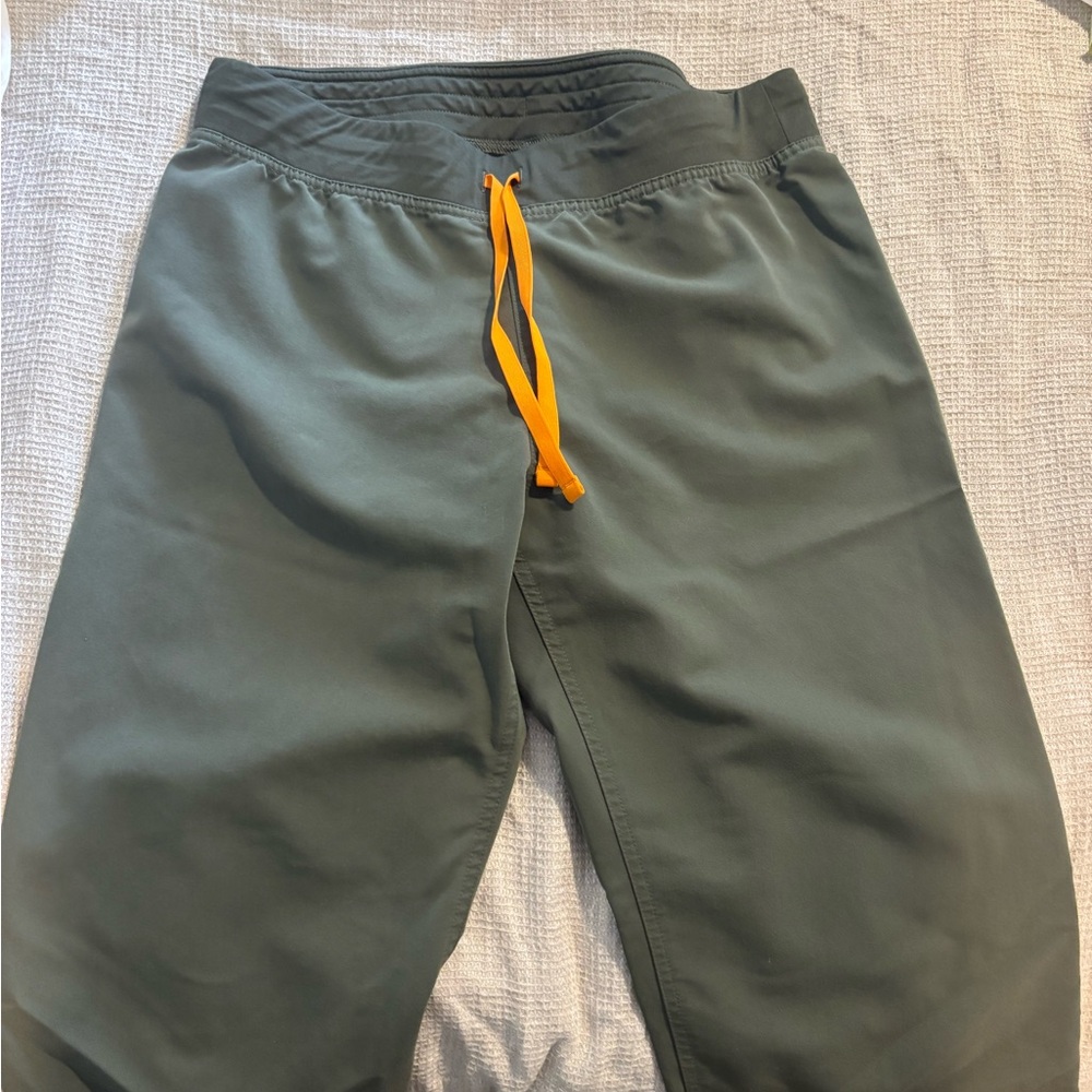 Figs Olive Livingston Scrub Pants Medium Tall